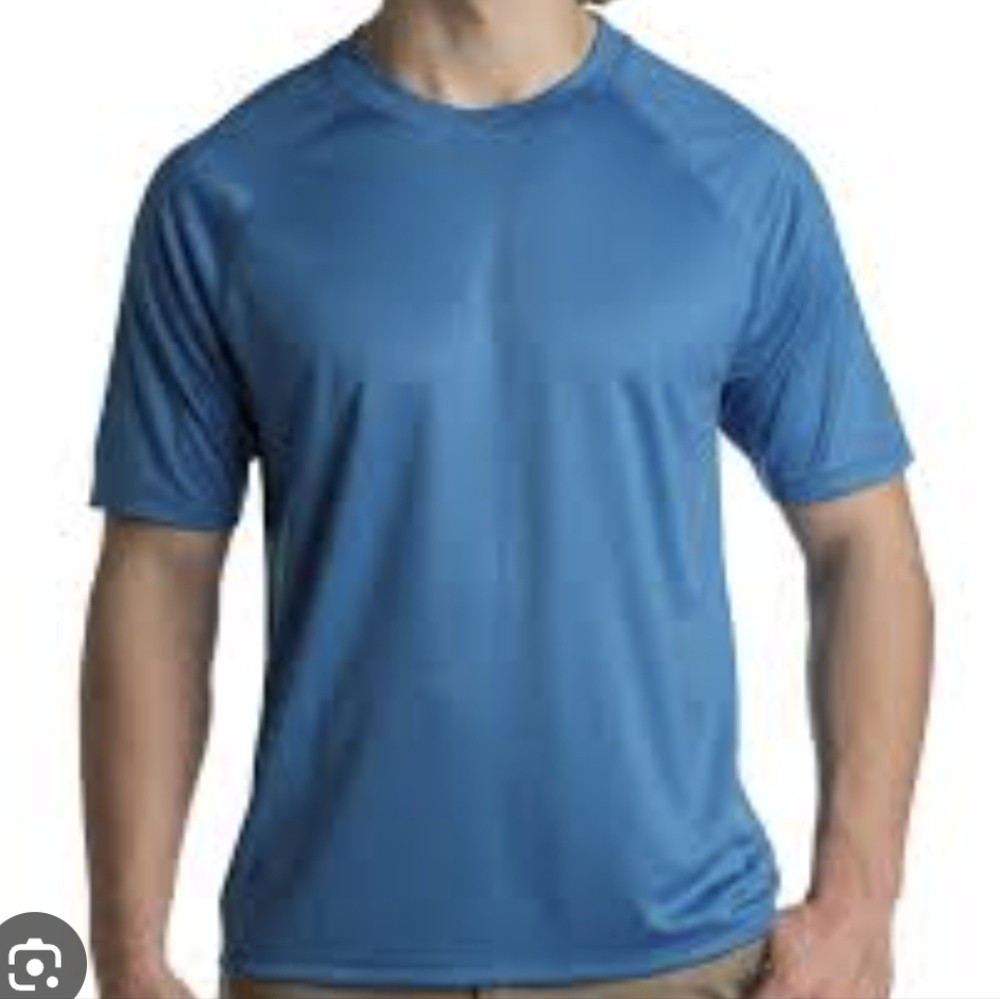 Zeroxposur Blue short sleeve activewear t shirt